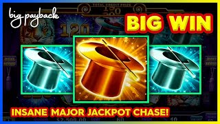 INSANE MAJOR JACKPOT CHASE! Lock It Link Hold Onto Your Hat Slots! screenshot 1