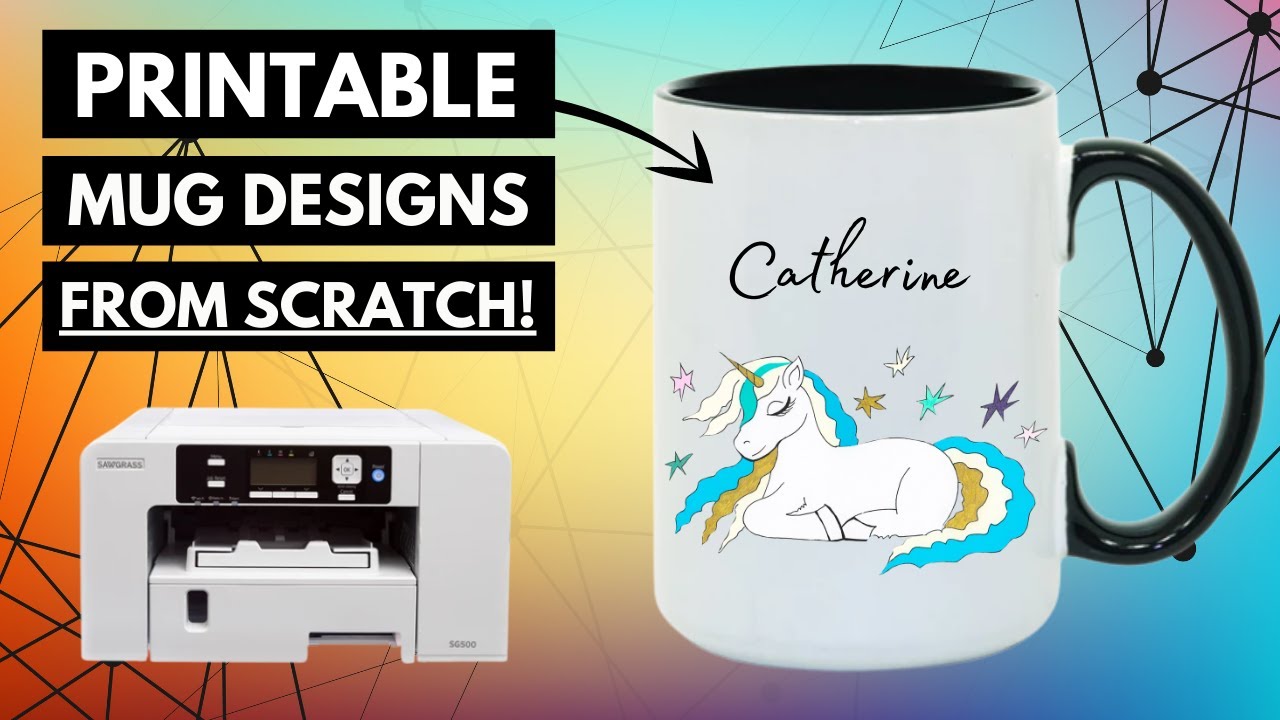 Custom Coffee Mug Sublimation Designs using Canva My Mug Designing