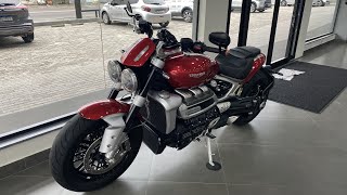 TRIUMPH ROCKET 3 R - A MOTO COM O MAIOR E MAIOR TORQUE NO MUNDO