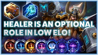 Muradin Haymaker - HEALER IS AN OPTIONAL ROLE IN LOW ELO! - B2GM Season 2 2024