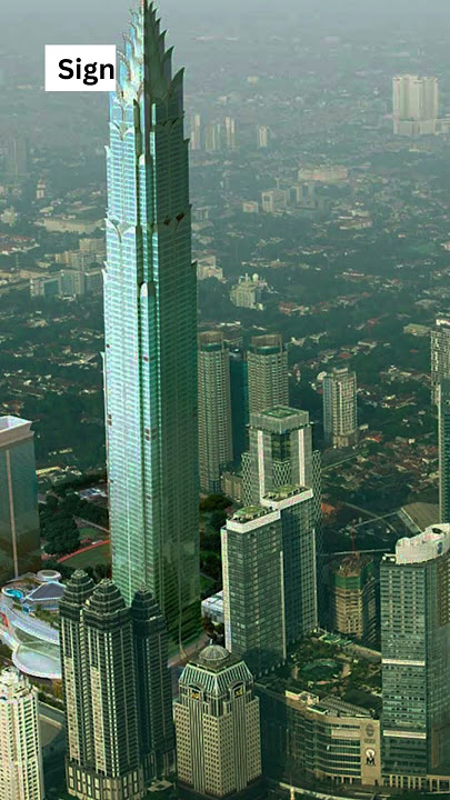 Top pencakar langit di Indonesia. #Autographtower #LuminaryTower #GamaTower #SignatureTower