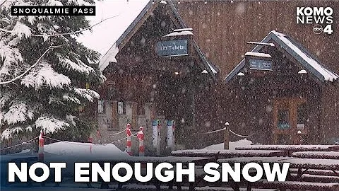 More mountain snow needed for Snoqualmie resort to open for season