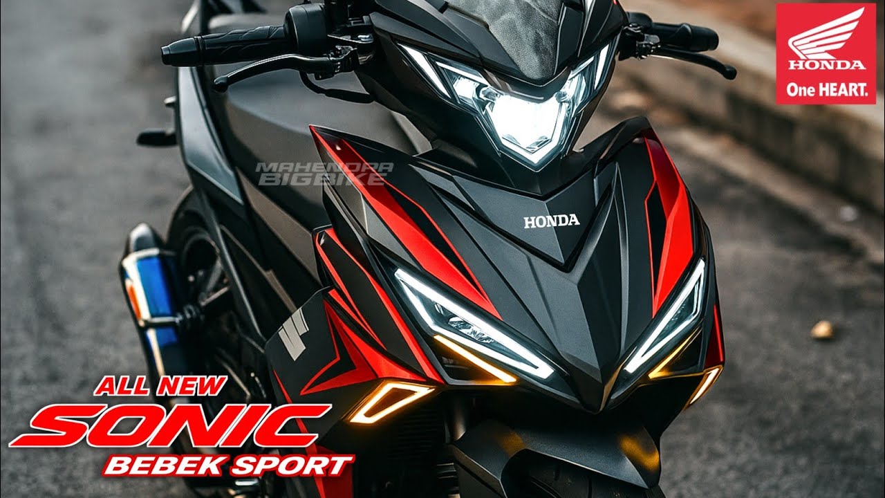 WOW KEREN PARAH❗ALL NEW HONDA SONIC VERSI BEBEK SPORT HADIR DENGAN DISAIN KEREN HARGA MURAH !!