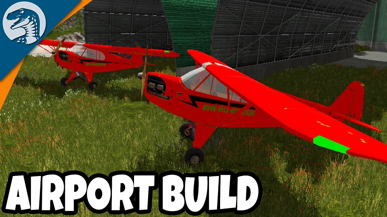 CONSTRUCTION OF AIRPORT RUNWAY | Farming Simulator 2017 Gameplay