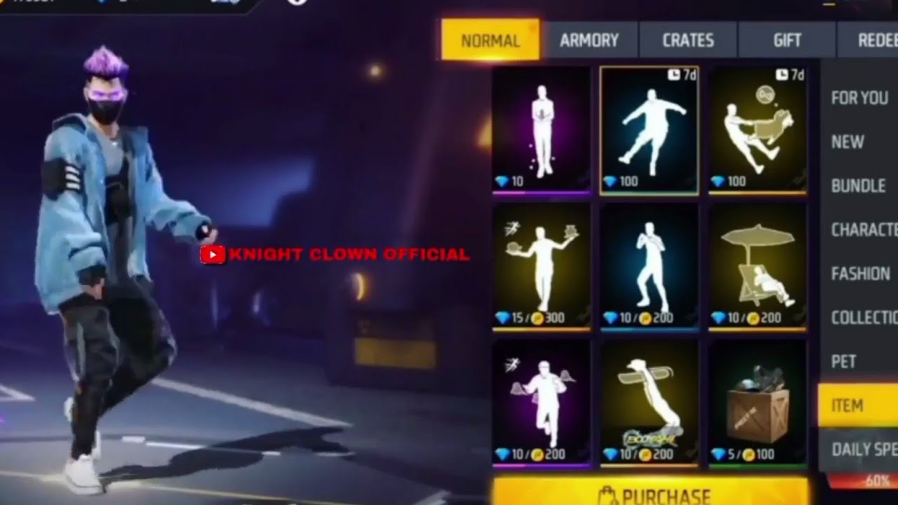 OB36 EMOTES REVIEW 🤡