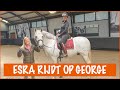 Voor de eerste keer op George rijden! | PaardenpraatTV