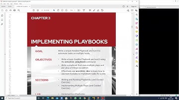 RedHat Course English | RH294 | SA3 V5 | Implementing Playbooks P1 | RedHat By Sartesh Sir | C40