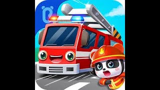 Little Panda Fireman | Becoming a firefighter | games for children | Babybus screenshot 5