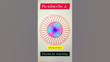 #spirographart 113 #spirograph #diy #shorts #trending #design #drawing #shortsfeed #shortvideo #art