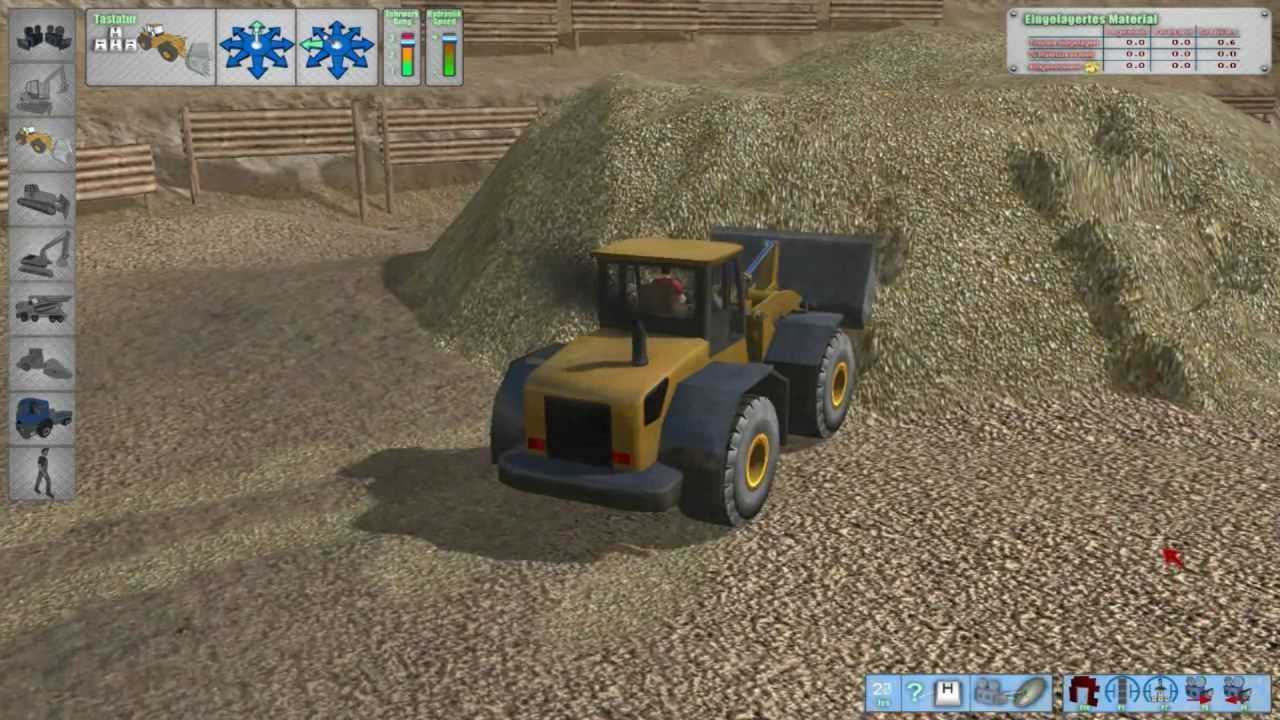 bagger und radlader verladung im landwirtschafts simulator 2011 bagger und radlader verladung im landwirtschafts simulator 2011
