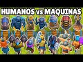 Humanos vs maquinas  cual es mejor  olimpiadas de clash royale