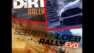 DiRT Rally vs WRC 5 vs Sébastien Loeb Rally Evo