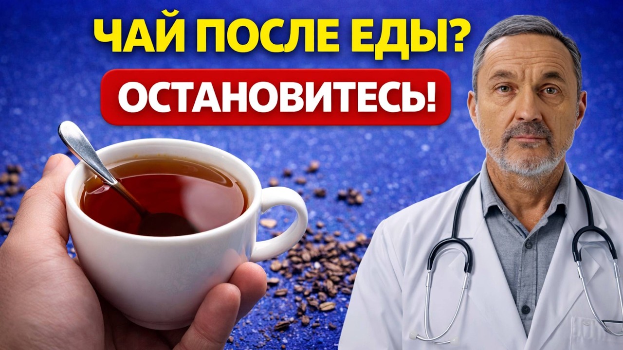 Хватит пить чай после еды! Вы гробите себя: почему растет живот и куда уходят силы?