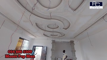This House owner Dash Us extra 2k after we Finish the pop Ceiling and wall Skimming Work in Ghana 😍😊