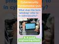 Can You Pass This Cybersecurity Fundamental Quiz? #quiz