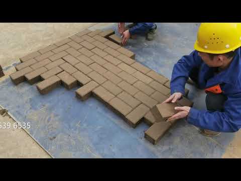 Vidéo: Comment faire une brique avec de la terre ?