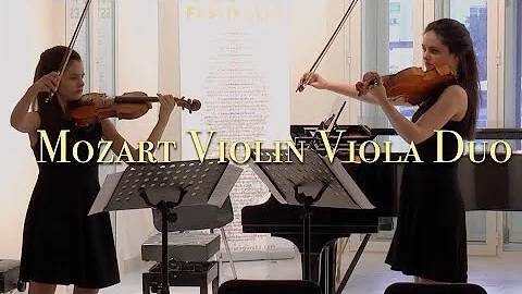 MOZART Duo for Violin and Viola in G major - Crist...
