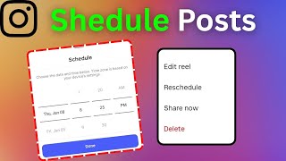 How To Schedule Instagram Posts | How To Schedule Instagram Reels