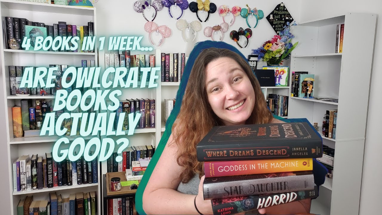 Reading OwlCrate Books, Is OwlCrate Worth It