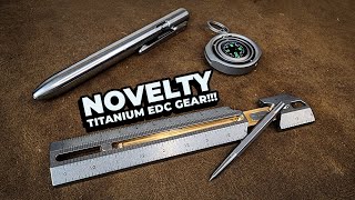 Would you carry these TITANIUM EDC items???  | 4K