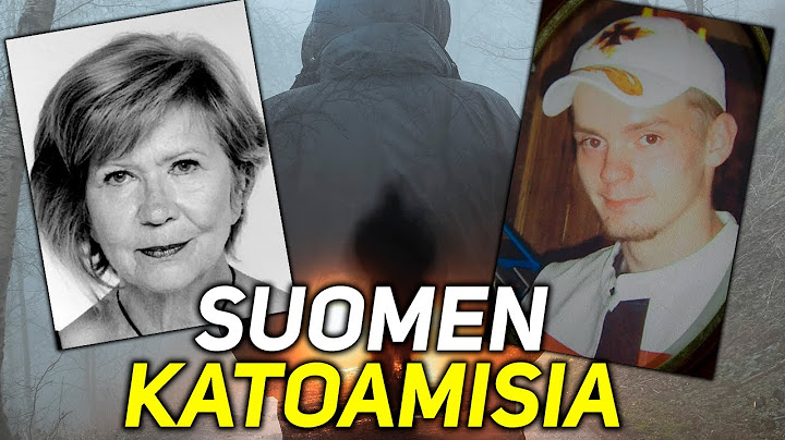 10 SUOMEN SELVITTÄMÄTÖNTÄ KATOAMISTAPAUSTA