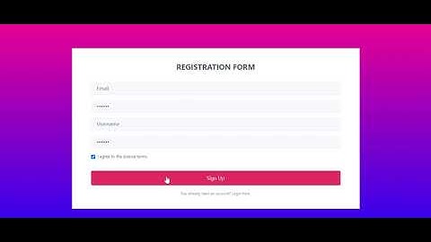 register form bootstrap 4 5 gradient background color code github #Short