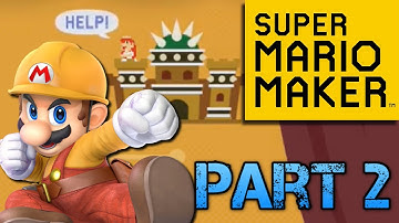 Super Mario Maker | 100 Mario Challenge (Part 2) - Shadow The Gamer