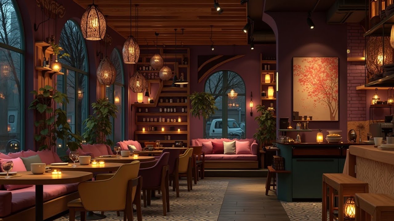 Расслабляющий зимний кофейный плейлист