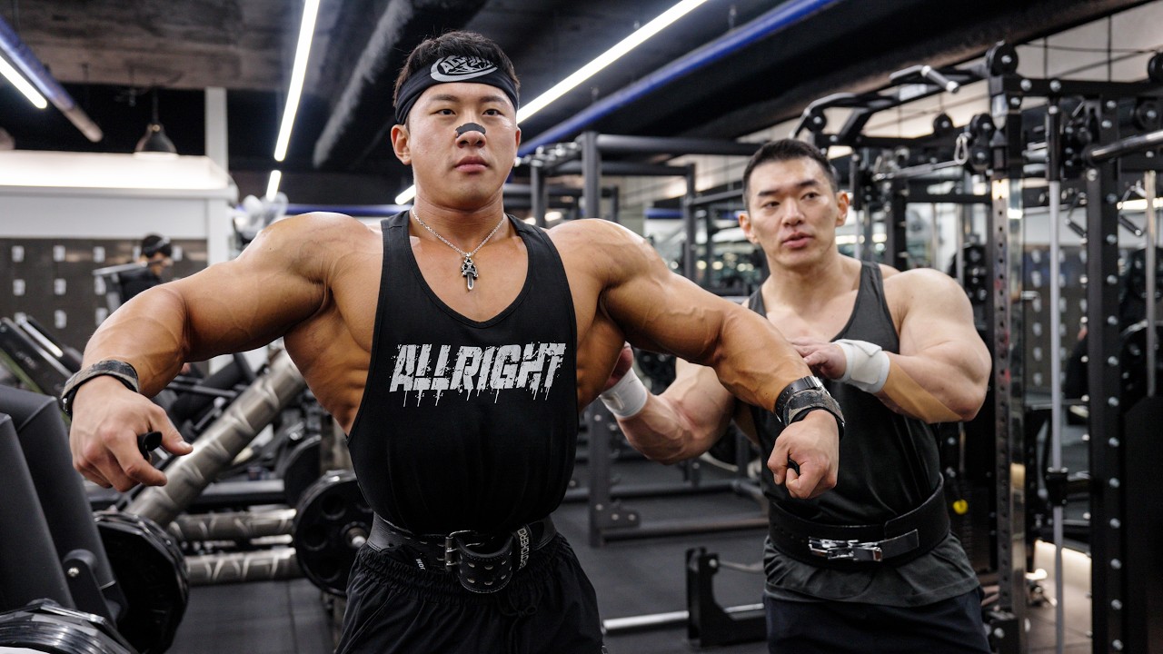 김성환 선배님께 어깨 운동 배워보기