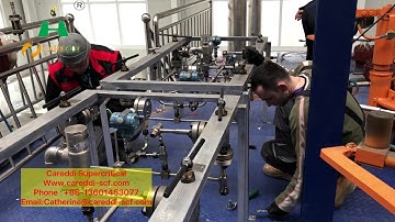 Large scale Supercritical co2 extraction machine installation
