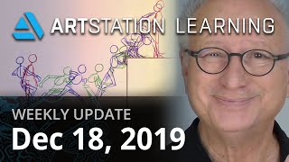 ArtStation Learning Update: Basic Principles of 2D Animation, Acting for Animators, Oil Painting