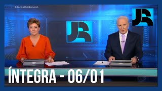 Assista à íntegra do Jornal da Record | 06/01/2023