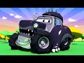 بن يتحول إلى جودزيلا  - مدينة السيارات - متجر طلاء توم شاحنة الجر ! رسوم متحركة للشاحنات للأطفال