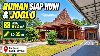 Rumah Mewah Siap Huni   Joglo & Kolam Renang