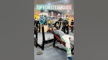 Top 4 Chest Workouts for Massive Chest 💪 | Gym Chest Exercises