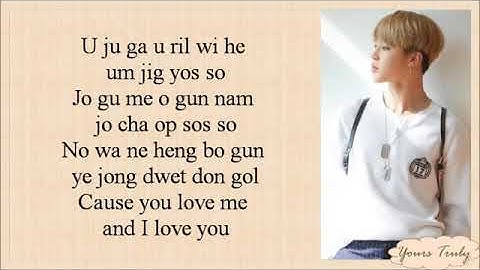 BTS Jimin - Serendipity [Easy Lyrics]