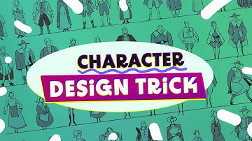 Effortless (character) DESIGN VARIATIONS with this trick.