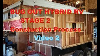 BUG OUT shelter, the Demo & Build in stage 2, video 2 ( items to use below)