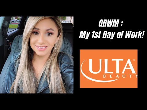 GRWM | My First Day of Work at ULTA! | Vinas Vlogs