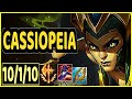 CASSIOPEIA VS FIZZ - 10/1/10 KDA MID GAMEPLAY CHALLENGER I