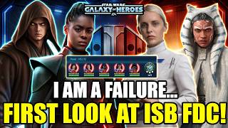 First Look At The ISB FDC! I'm Officially A Failure... 5v5 GAC Kyber 1 | SWGoH