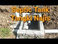 Cara bina rumah banglo part 76 septic tank  tangki najis