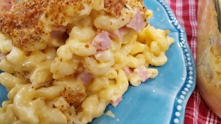 Macaroni and Cheese with Ham