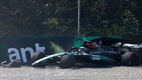 Kimi Antonelli CRASHES in first F1 Practice Session | F1 Italian Grand Prix Monza 2024 🇮🇹