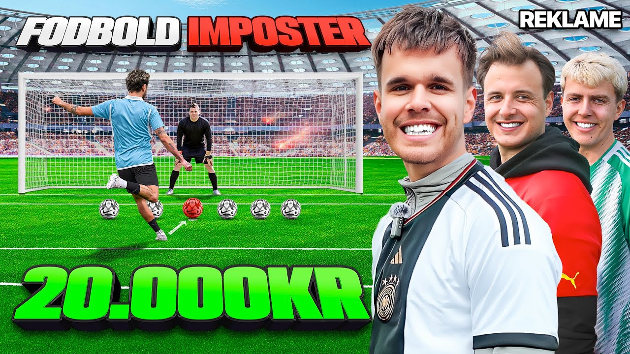 UNDGÅ IMPOSTER BOLDEN OG VIND 20.000KR! (Fodboldmester)