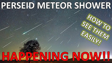 Hoe je de Perseïden meteorenregen daadwerkelijk kunt zien!