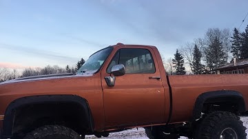 ZZ 454 Mud Truck Open Headers Cold Start