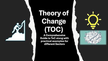 Mastering Theory of Change (ToC)| What is ToC| A Step-by-Step Guide for professionals and students