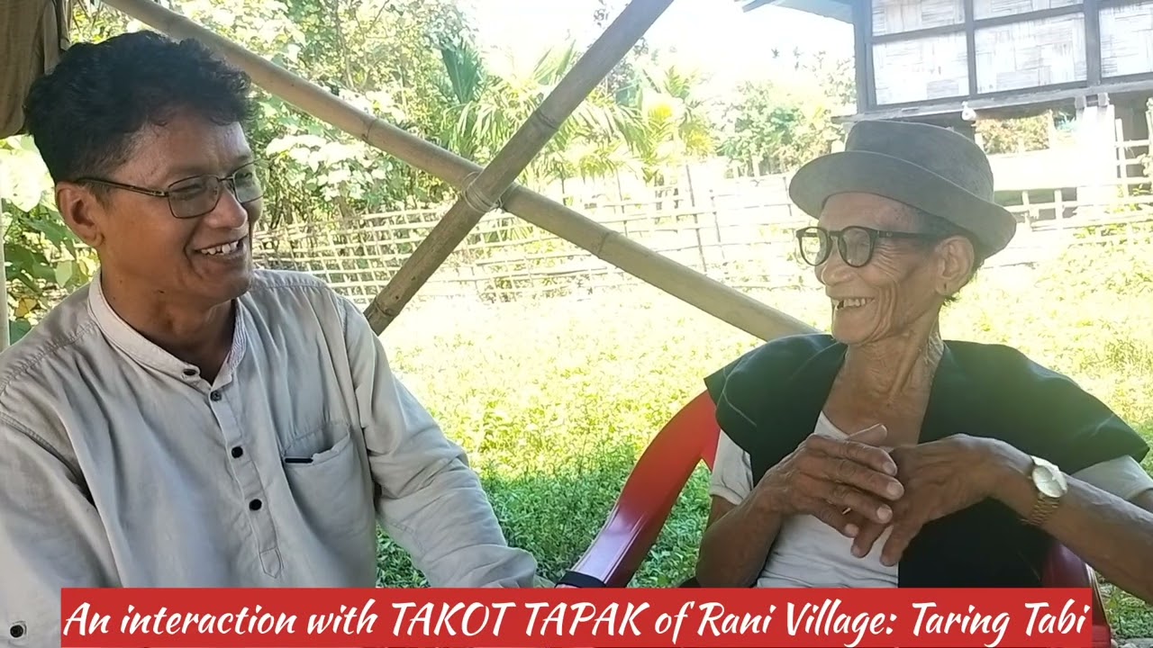 An interaction with TAKOT TAPAK of Rani Village on 13th June 2025: Taring Tabi