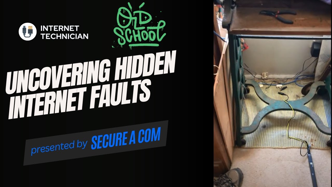 Uncovering Hidden Internet Faults After a Massive Storm! | Old Schools ADSL Faults